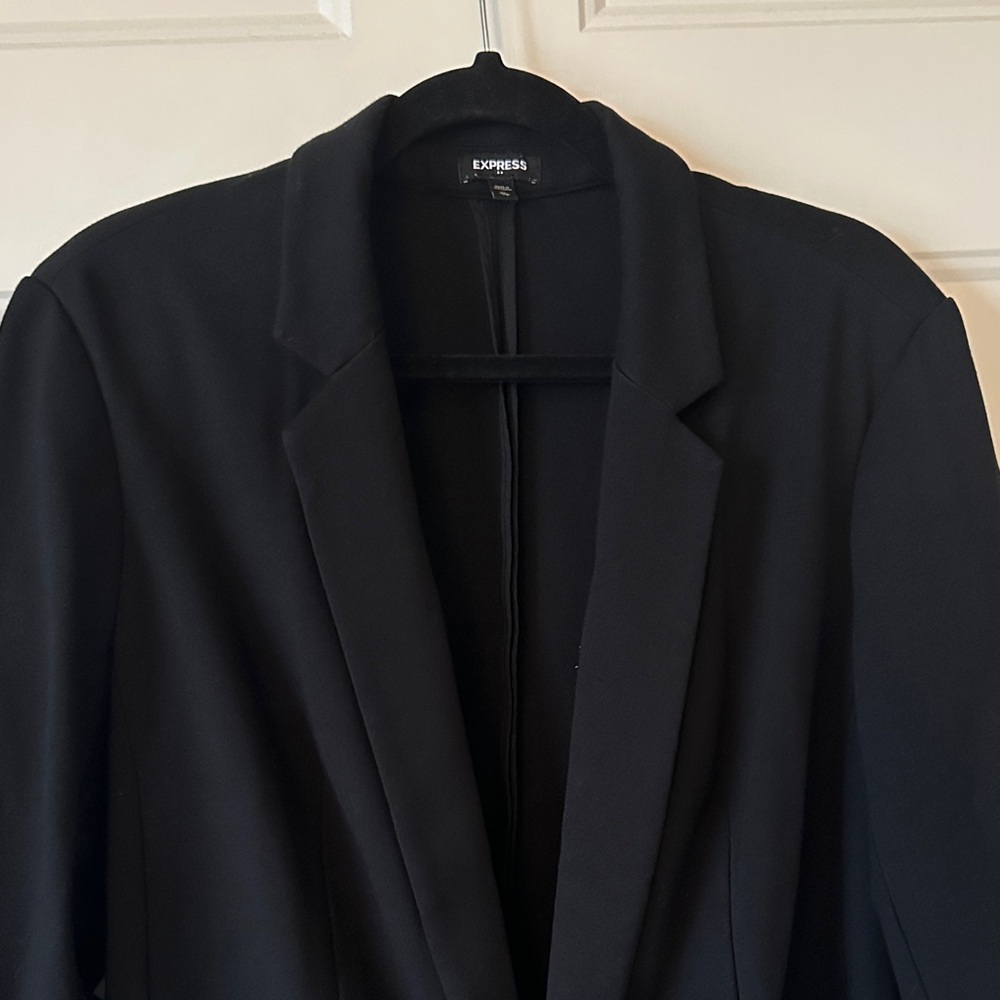 Express Women's Oversized Black Blazer
